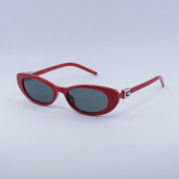 🕶️ New Gucci GG1680S 005 Sunglasses - Red Frame, Smoke Lenses - Picture 1 of 11